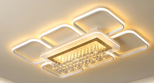 New Golden Square Ceiling Light