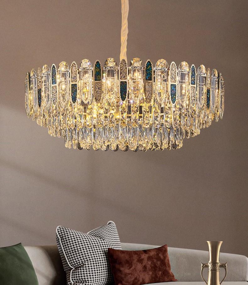 Modern Adjustable Crystal Lamp
