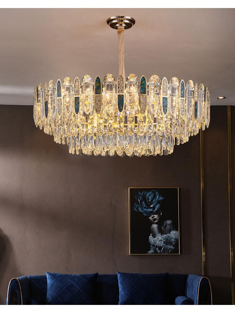 Modern Adjustable Crystal Lamp