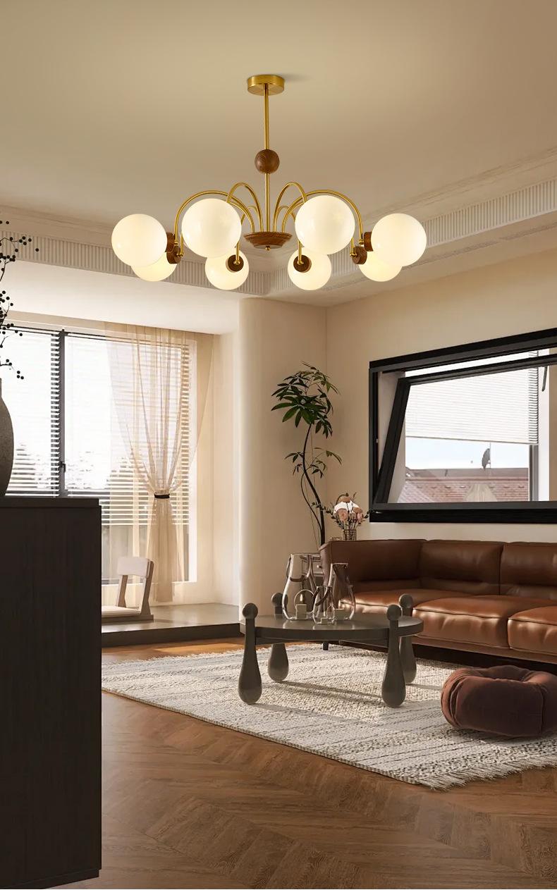 Copper Antique Style Lobby Chandelier
