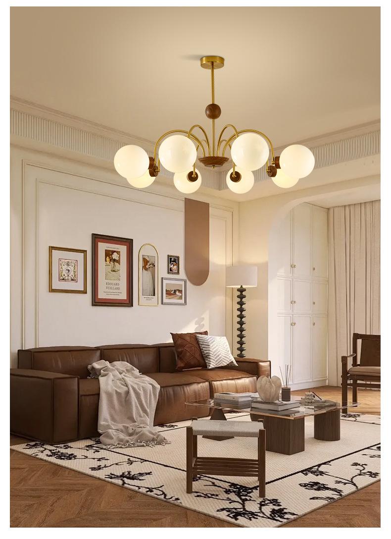 Copper Antique Style Lobby Chandelier