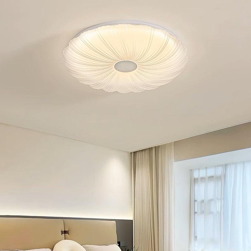 Chinese Antique Walnut Ceiling Lamp