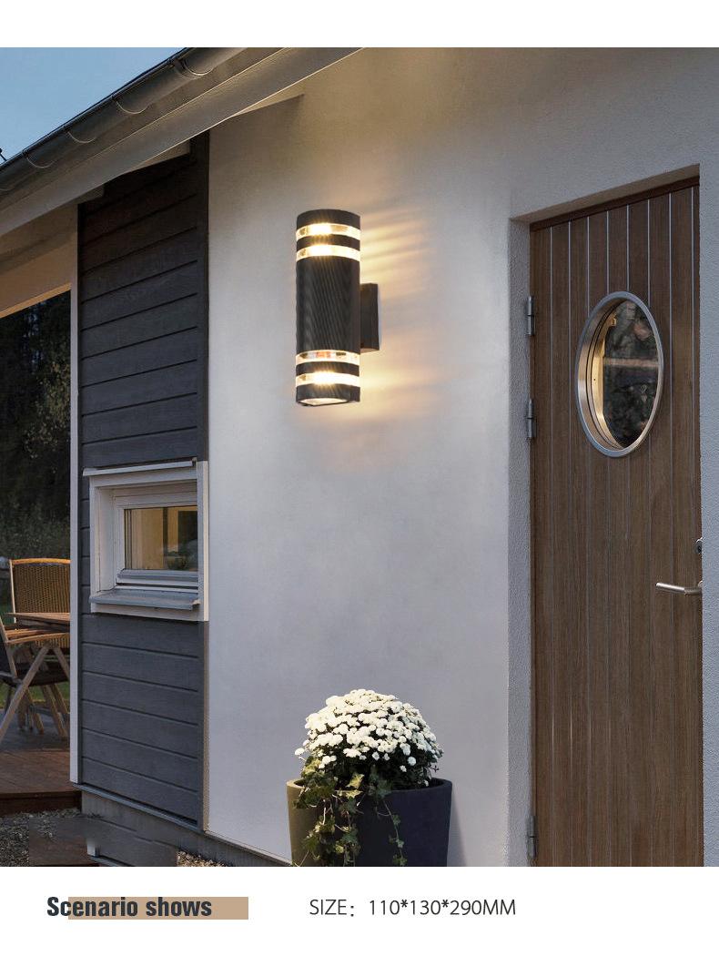 Double Head Wall Lamp With Up And Down Light