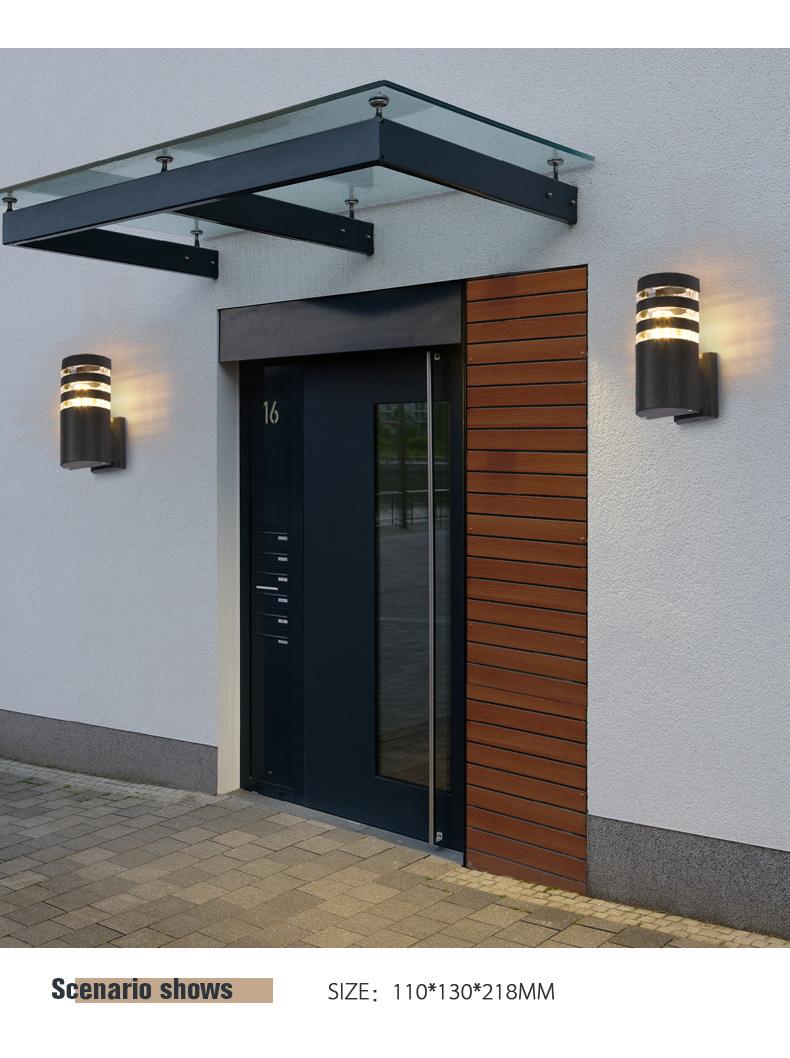 Double Head Wall Lamp With Up And Down Light