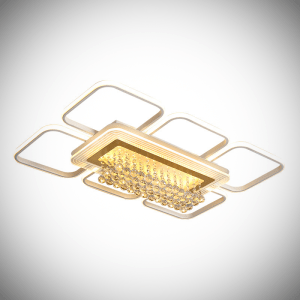 New Golden Square Ceiling Light