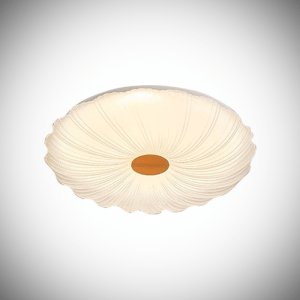 Chinese Antique Walnut Ceiling Lamp