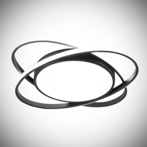 Creative Line Circular Ceiling Light Hotel Bar
