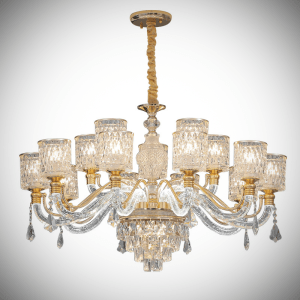 Light Luxury Crystal Chandelier Indoor
