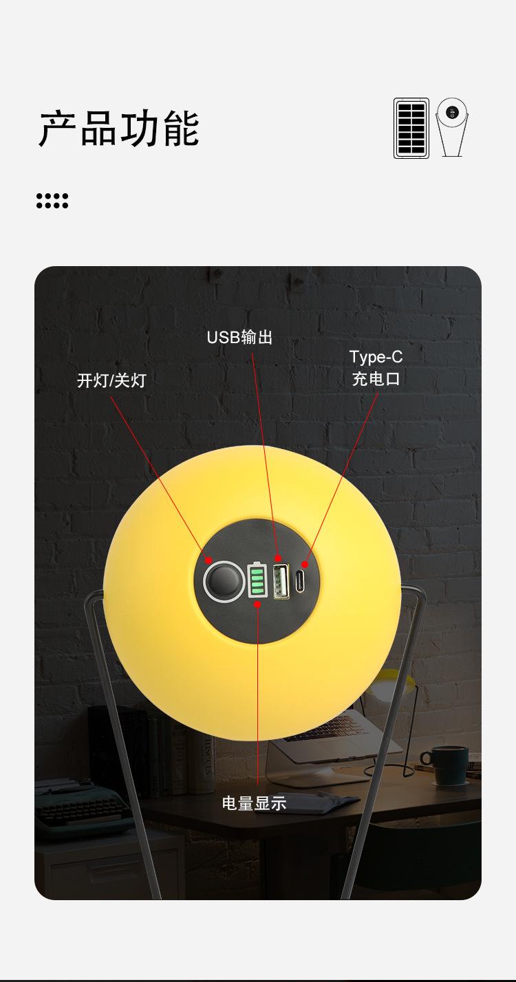 Portable Solar Reading Light
