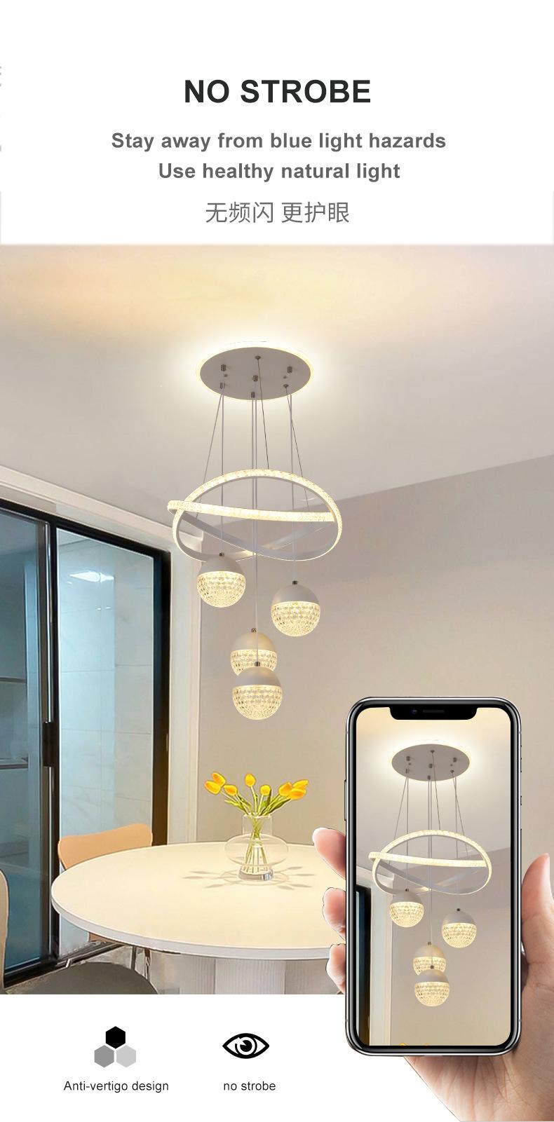 RM-1 Light Luxury Crystal Chandelier