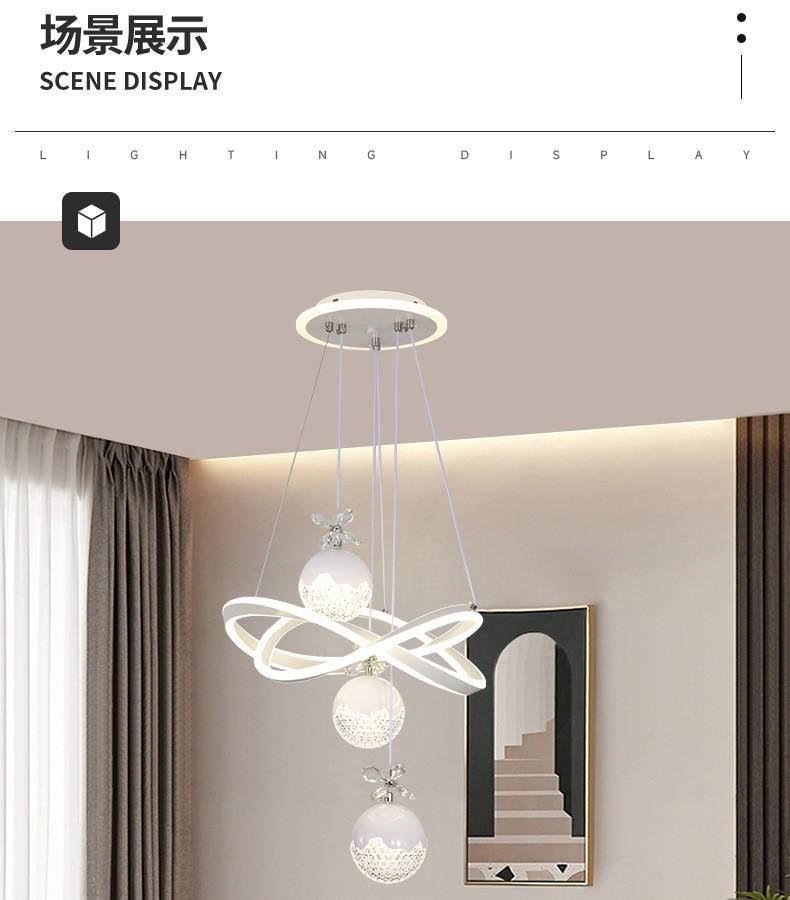 RM-1 Light Luxury Crystal Chandelier