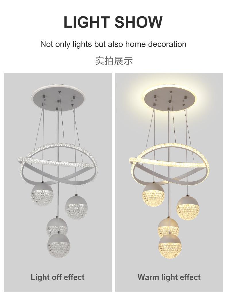 RM-1 Light Luxury Crystal Chandelier