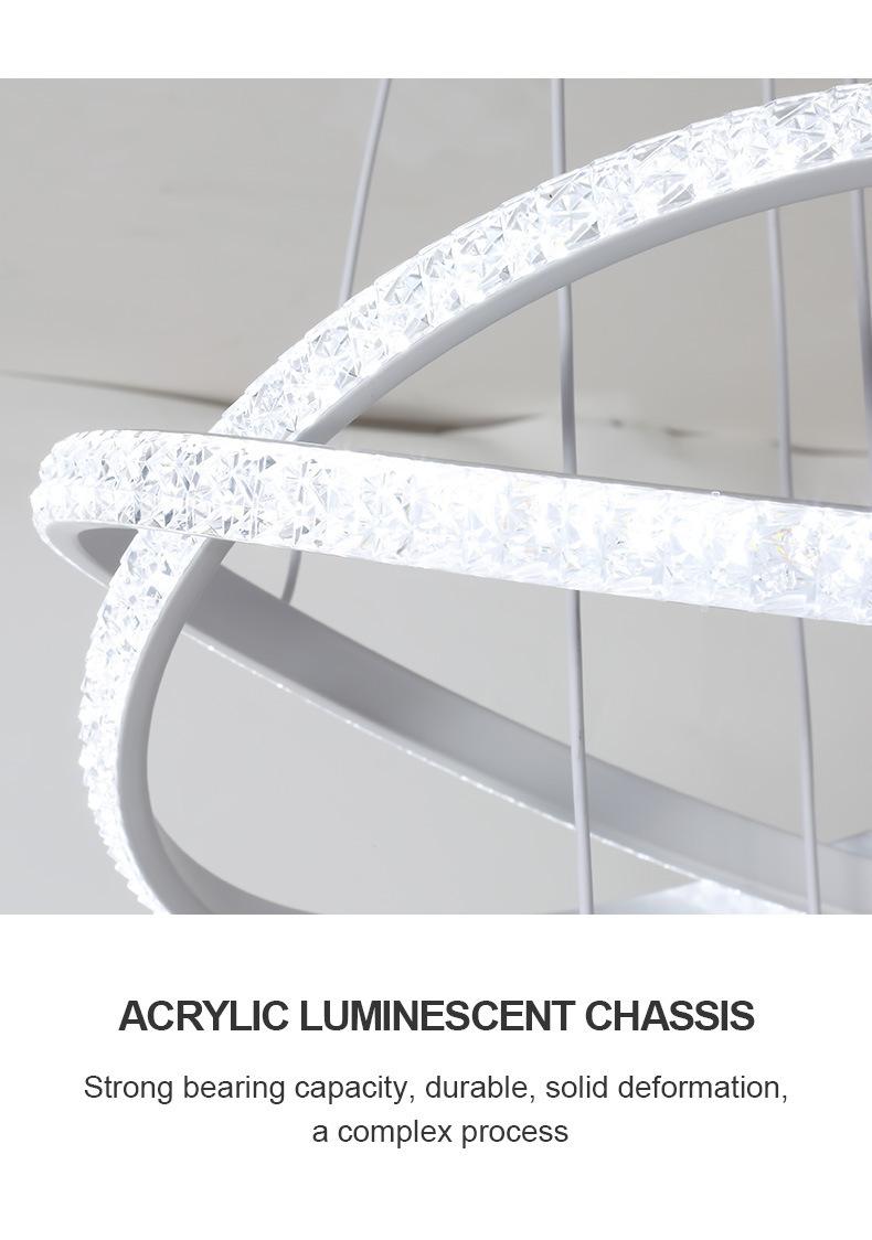 RM-1 Light Luxury Crystal Chandelier