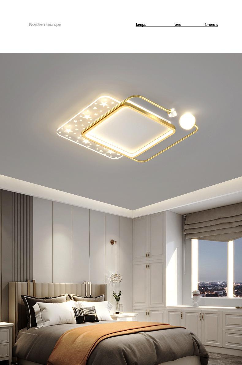 Ultra-thin LED Bedroom Lamp