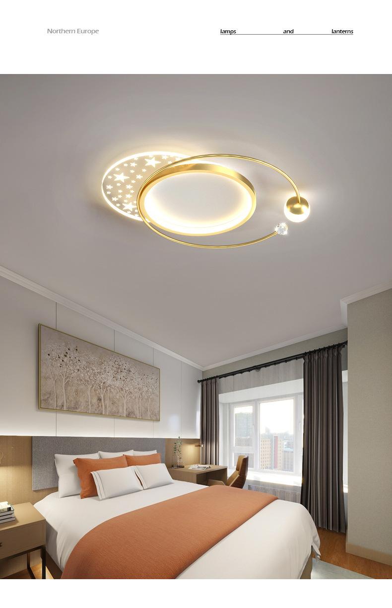 Ultra-thin LED Bedroom Lamp