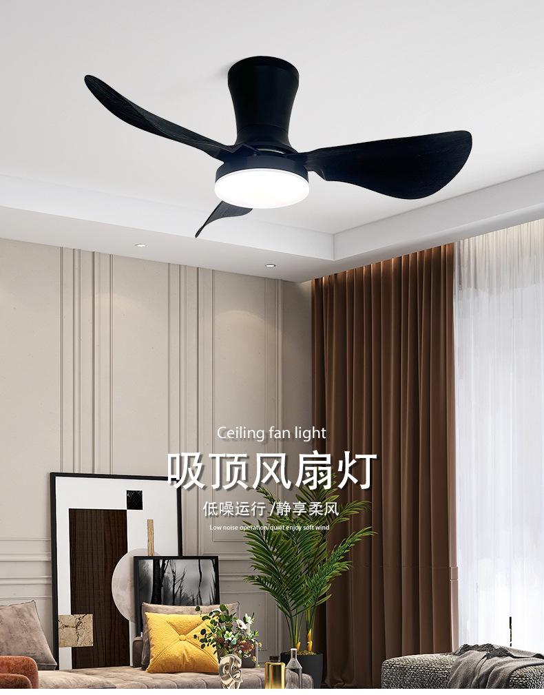 Nordic Style Ceiling Fan Light