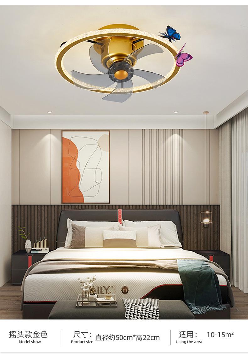 360° Moving Fan Light