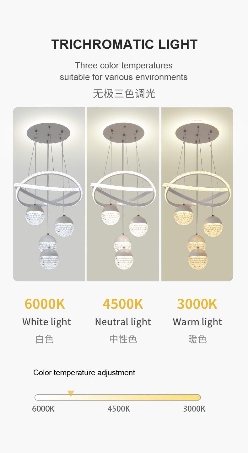 RM-1 Light Luxury Crystal Chandelier