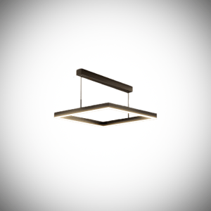 JXC-CDL-A1 Square Double-Layer Chandelier