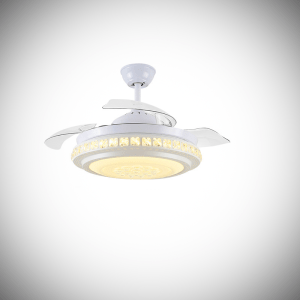 JXC-CF-A13 Invisible Ceiling Fan Light