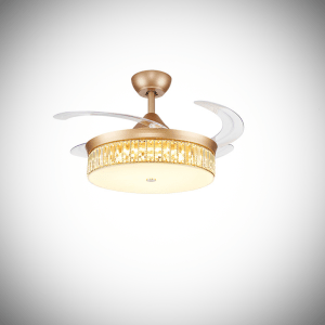 JXC-CF-A14 Invisible Ceiling Fan Light