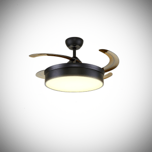 JXC-CF-A15 Invisible Ceiling Fan Light