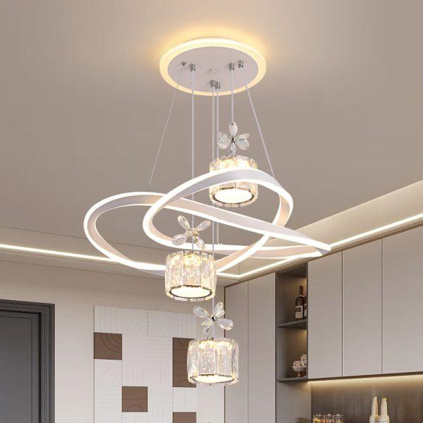 Light Luxury Crystal Chandelier Creative Home Dining