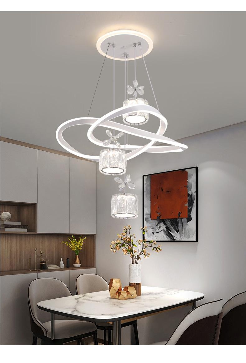 Light Luxury Crystal Chandelier Creative Home Dining